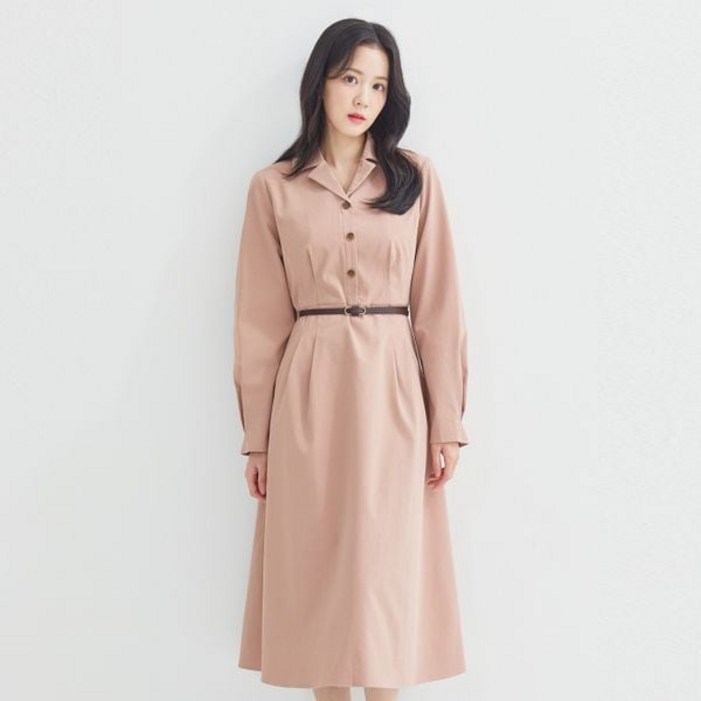 로엠 셔츠카라원피스리오더 2colors RMOWC4VRT1