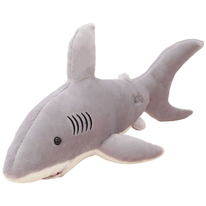 900상어애착인형쿠션, 1개, 그레이, 49cm