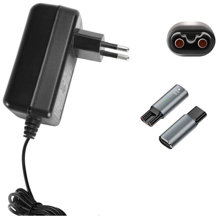 필립스 면도기 고속 충전기  비상용C타입HQ8505 충전기, 1개