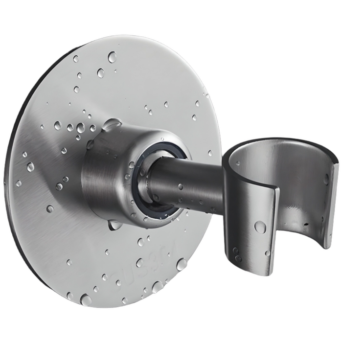 25mm 입고완료  무타공 접착식 스텐레스 각도조절 샤워기 걸이 거치대