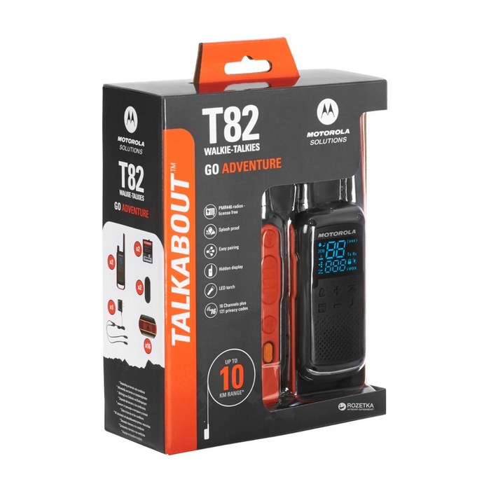 모토로라 생활무전기 T82 2대 풀세트, 1개, 모토로라 T82 2대 1세트