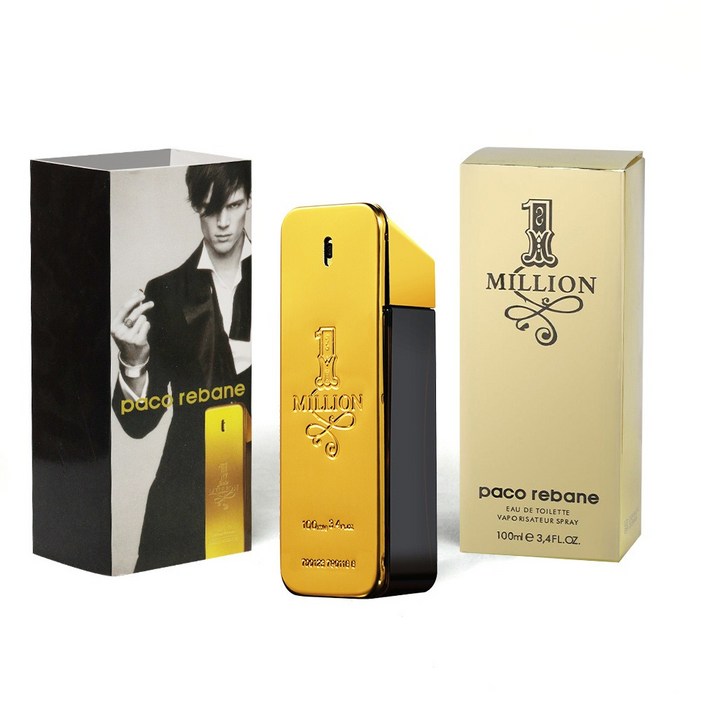 자연스러운 매력의 남자 향수, 3개, 100ml