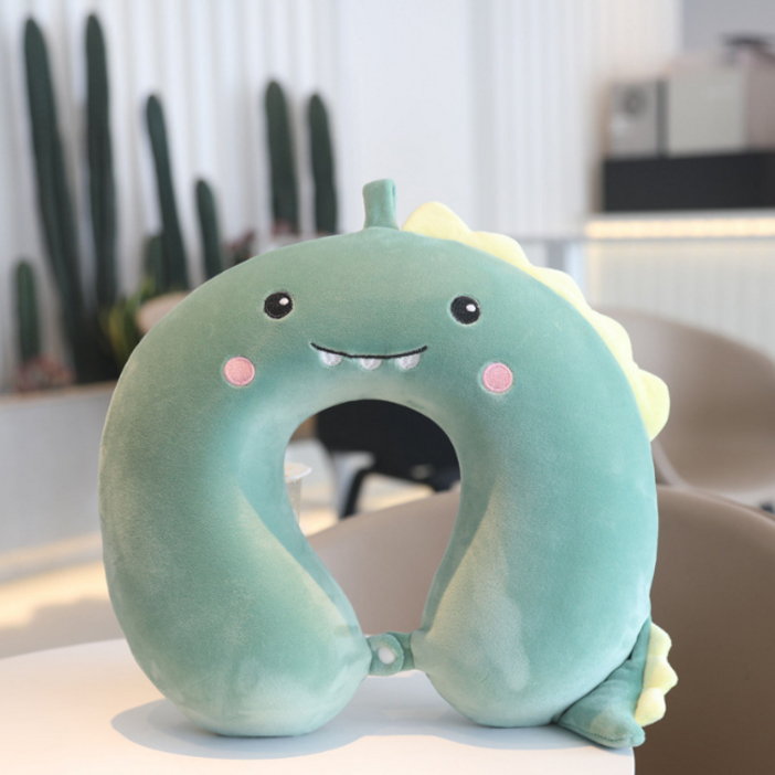 애니멀 목쿠션