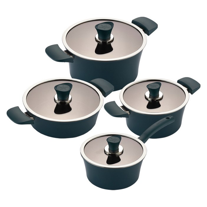 해피콜 인덕션 이든 냄비세트 4종