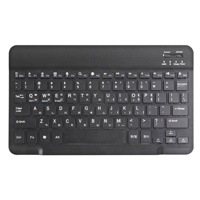 코시 피터 블루투스 무선 텐키리스 키보드, 블랙, KB3059BT, 펜타그래프