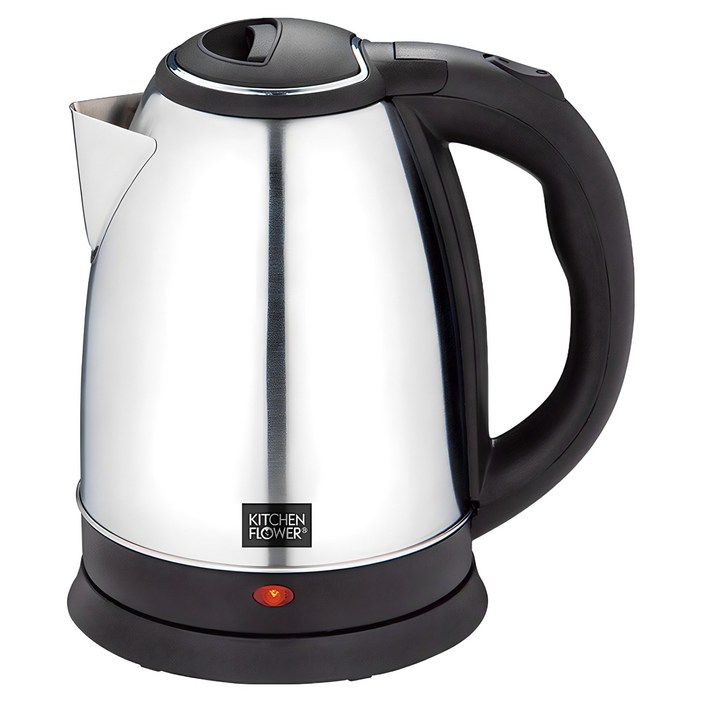 키친플라워 알파 스텐 304 전기 주전자 1.8L, KEKTP1801S