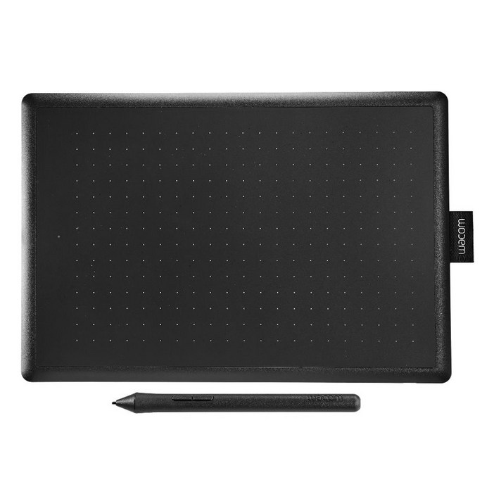 와콤 One By Wacom 중형 펜 타블렛 CTL-672/K0-CX, CTL-672/K0-CX, Black + Red