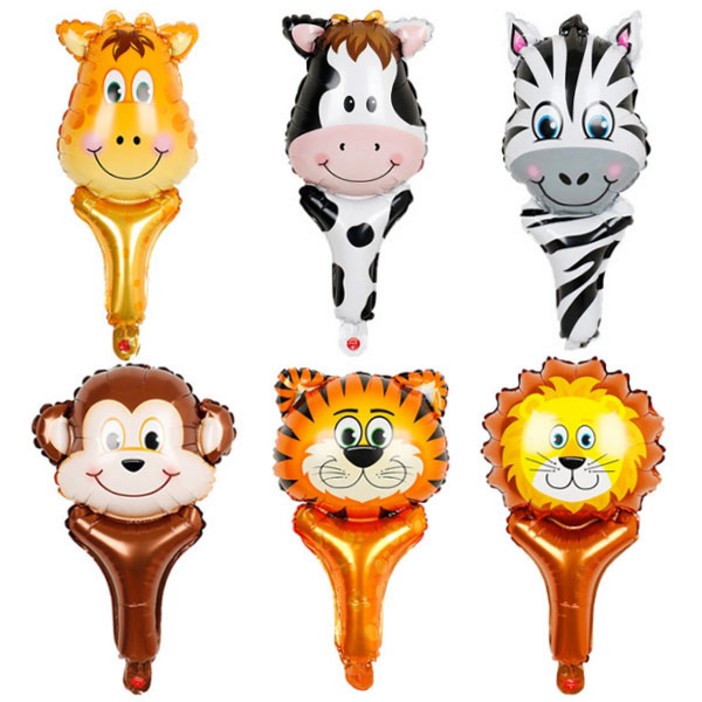 리빙다 스틱 동물풍선 6종 세트