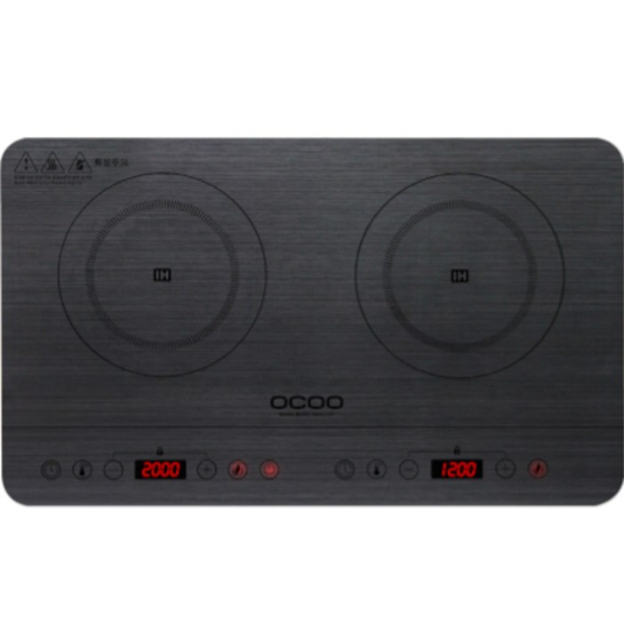 오쿠 프리미엄 IH 인덕션 2구, OCCIH2500H, 일반형 오쿠 프리미엄 IH 인덕션 2구, OCCIH2500H, 일반형