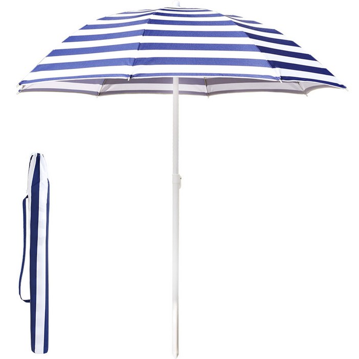 캠프빌리지 스트라이프 파라솔  보관가방