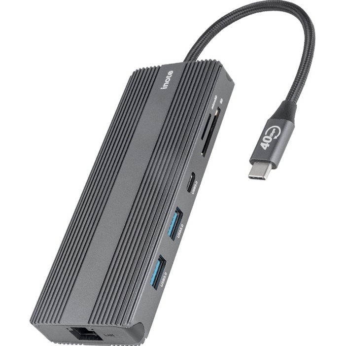 아이노트 9in1 USB C타입 멀티허브 썬더볼트 4지원 TCH65P 아이노트 9in1 USB C타입 멀티허브 썬더볼트 4지원 TCH65P