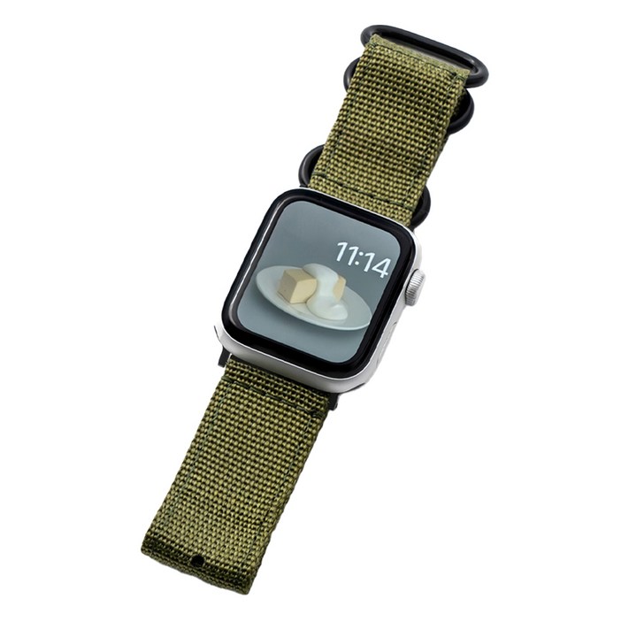 누아트 애플워치 호환 나일론 나토 밴드 스트랩