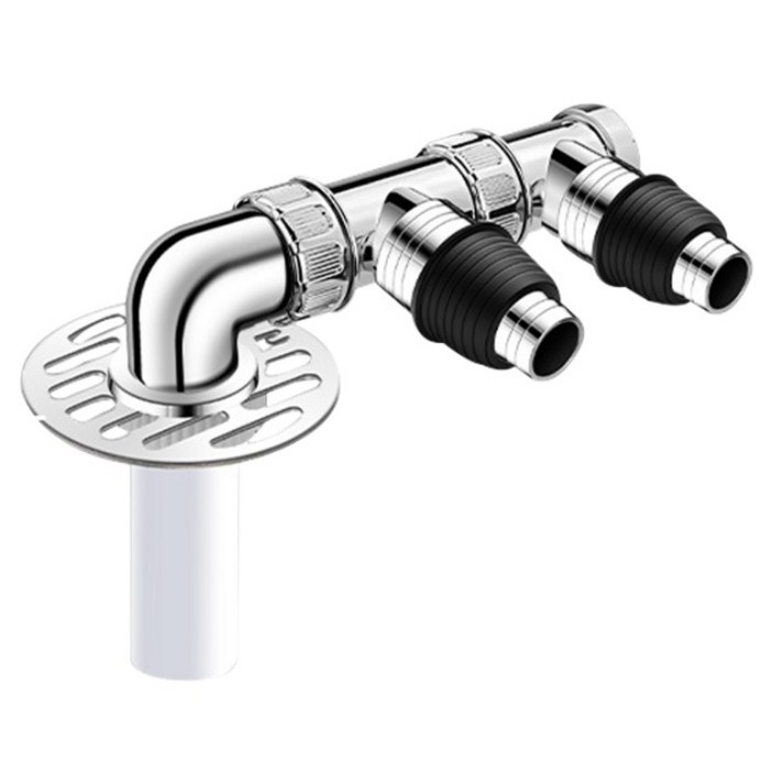 더자카 세탁기 하수구 배수 트랩 2구