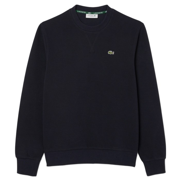 라코스테 여성용 더블페이스 피케 크루넥 맨투맨 SF524555N