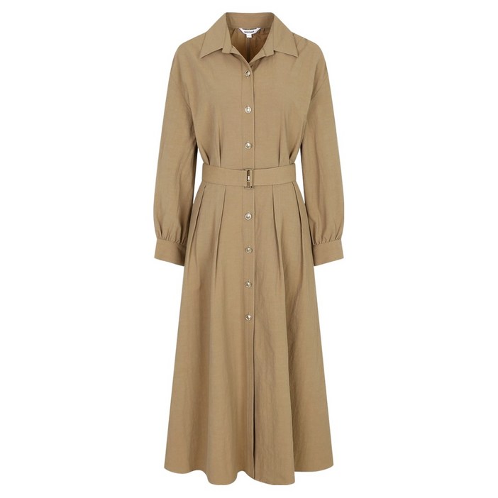 나이스클랍 여성용 벨티드 셔츠 원피스 A234PWO901