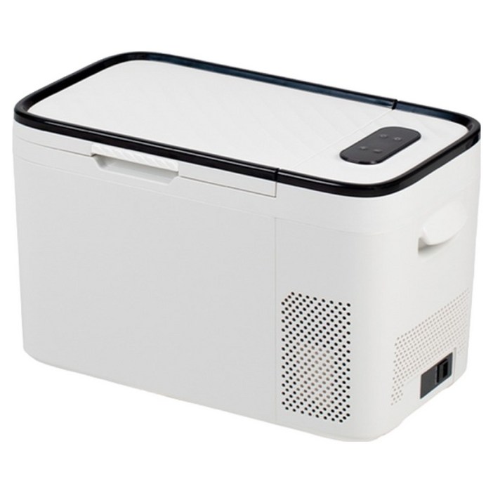 알피쿨 캠핑 냉장고 AK25, AK25, 화이트 + 블랙