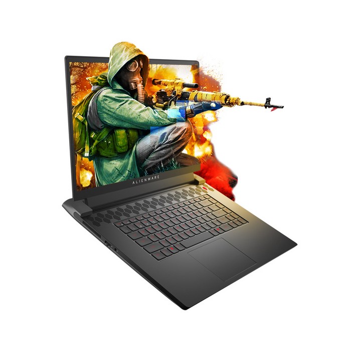 델 2023 에일리언웨어 M17 R5 라이젠7 라이젠 6000 시리즈 지포스 RTX 3070 Ti