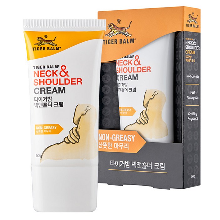 타이거밤 넥앤숄더 크림, 50g, 1개