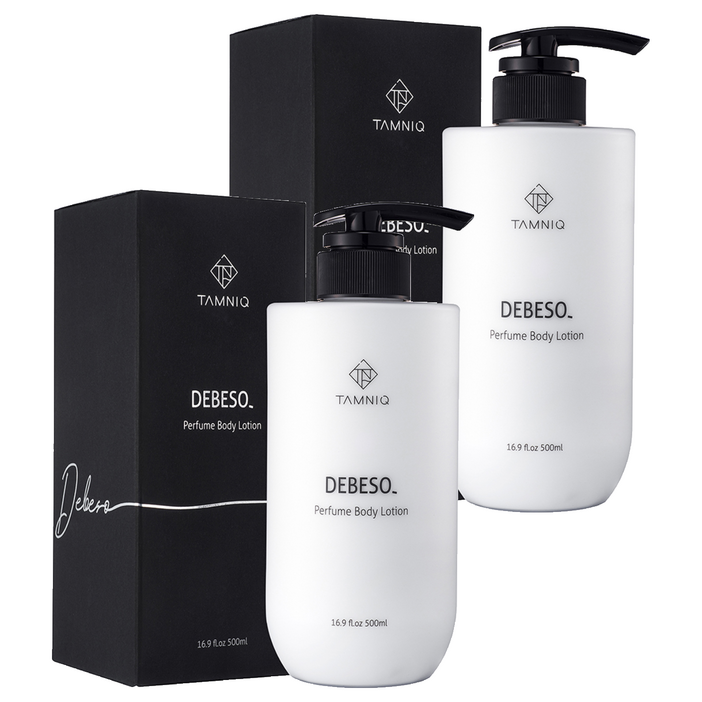탐니크 퍼퓸 고보습 바디로션 디베쏘 머스크향, 500ml, 2개