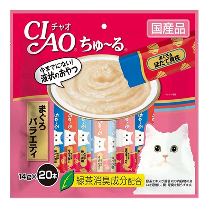 챠오츄르 고양이 버라이어티 간식, 참치, 280g, 1개