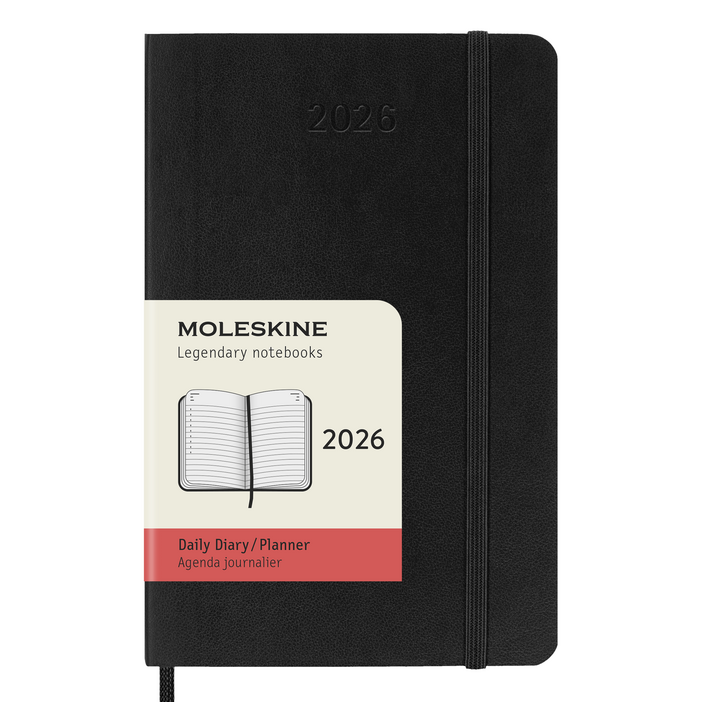 몰스킨 2026년 12개월 소프트커버 클래식 데일리 다이어리