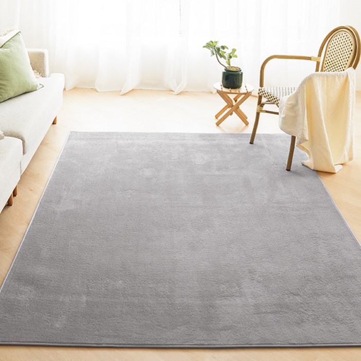 스칸디앤홈 관리쉬운 크레용 단모 거실 카페트