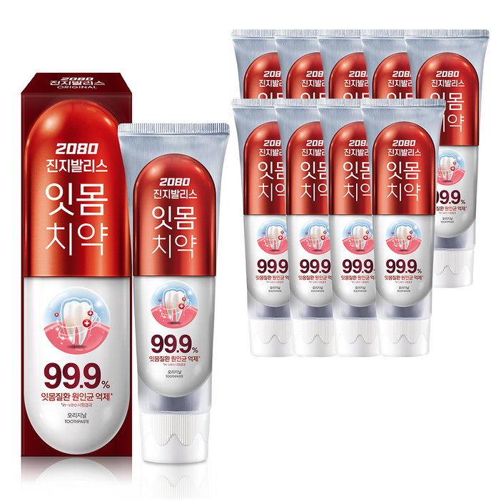 2080 진지발리스 오리지날 치약 2080 진지발리스 오리지날 치약