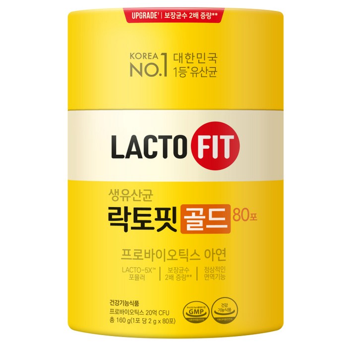 종근당건강 락토핏 골드, 160g, 1개