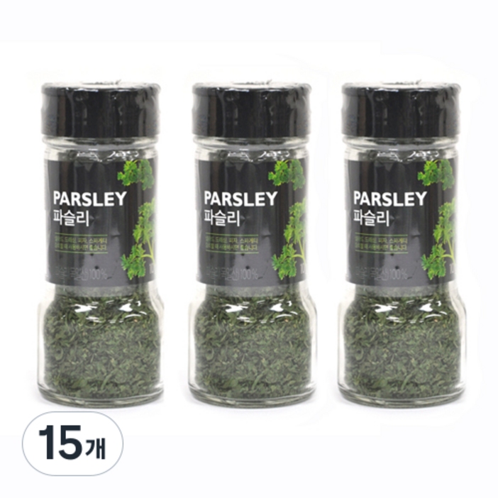 성진 파슬리 병, 10g, 15개