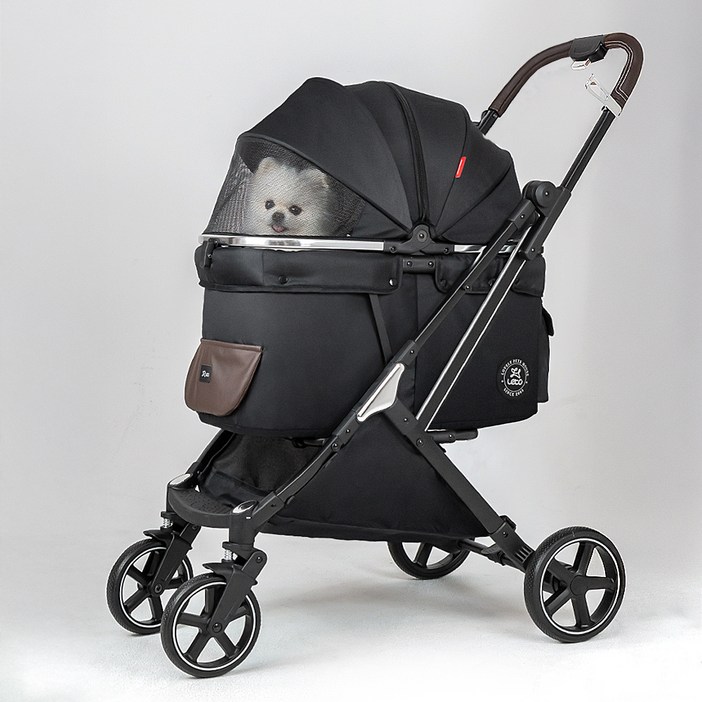 레토 프리미엄 강아지 유모차 풀오토 퀵폴딩 사계절