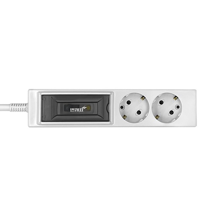 번개표 고용량 멀티탭 3구 SSPM-153E, 5m, 단일 색상, 1개