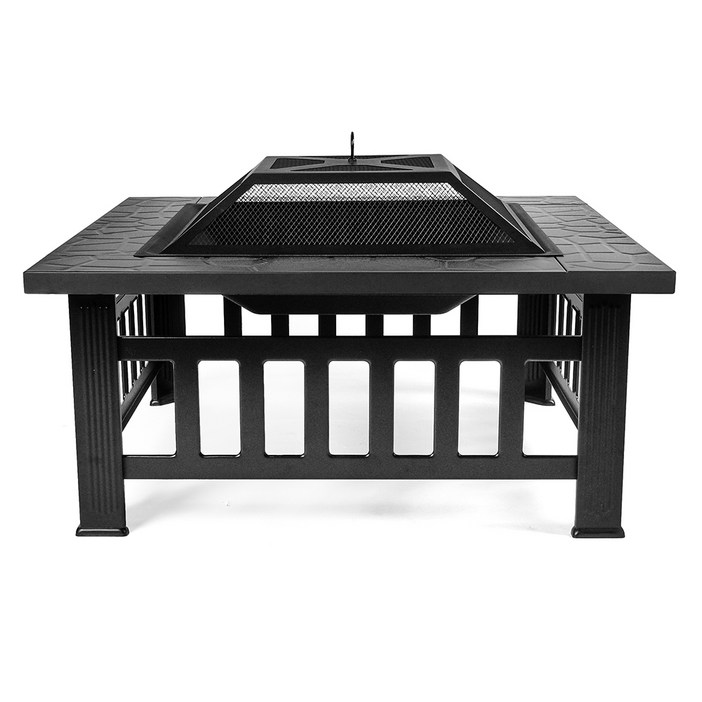 아웃네스트 프리미엄 메탈 테이블 화로대, 81 x 81 x 47 cm, 1개