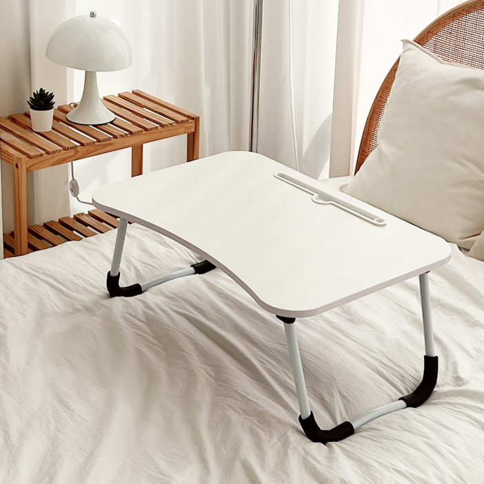 오브민 다용도 접이식 라운딩 베드 트레이