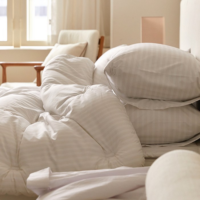 마틸라 진드기에 대한 알러지케어 클래식 호텔 실크코튼필 차렵이불