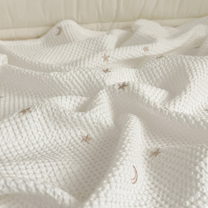 마이리틀데이지 유아용 모달 와플 블랭킷