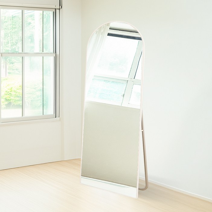 베라스코 대형 아치형 2in1 스탠드 벽걸이 전신거울