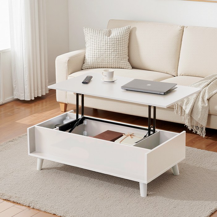 퍼니하우스 서울소호 리프티 리프트업 거실 소파 노트북 테이블 1000 방문설치