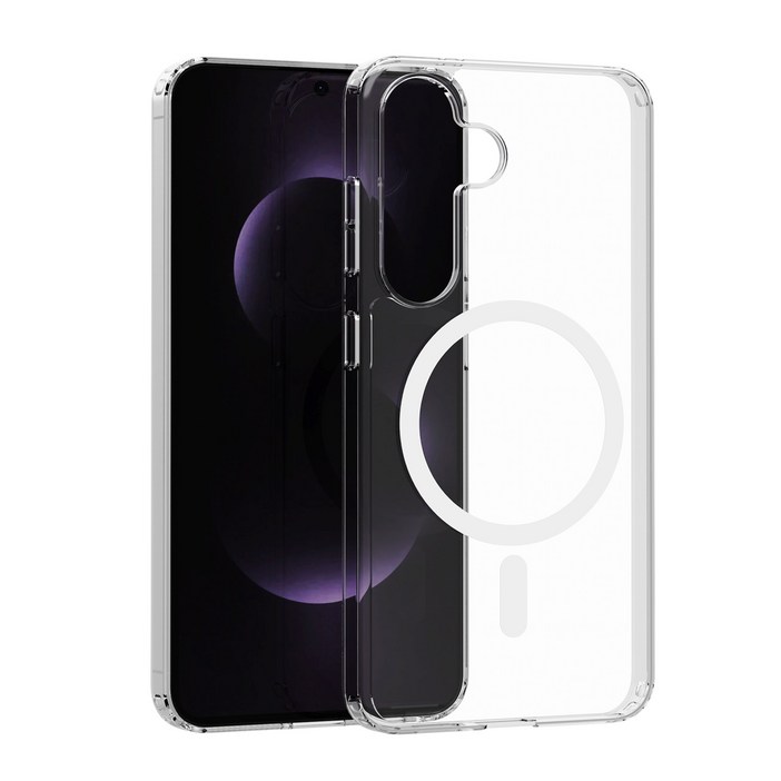 제트스킨 2배자력 맥세이프 카메라 버튼 커버 변색방지 투명 하이브리드 케이스