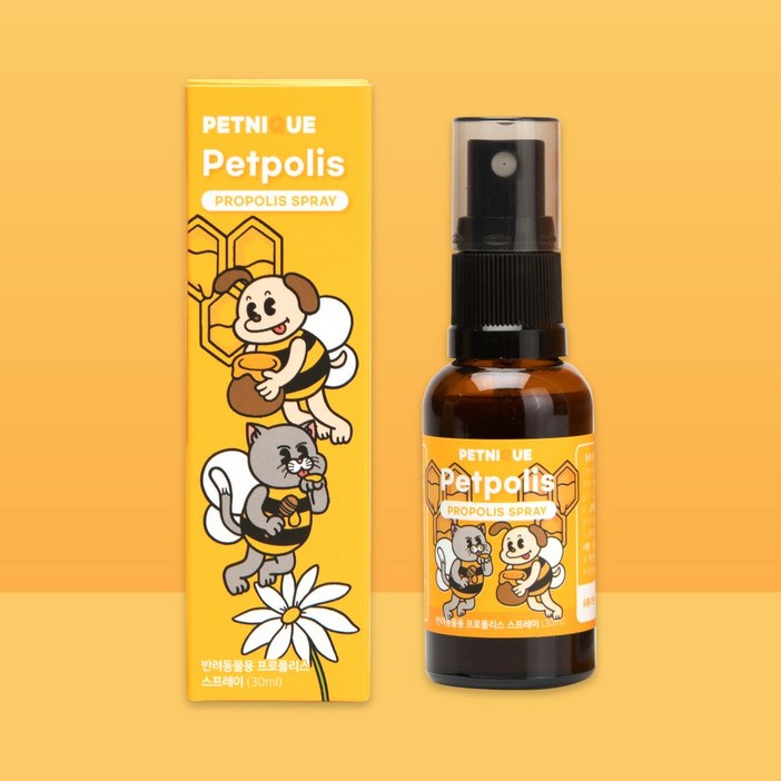 펫니크 펫폴리스 강아지 고양이 구강 프로폴리스 스프레이 30ml, 30ml, 1개