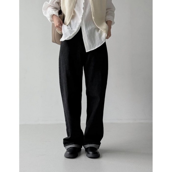 에이미그레이스 레오 블랙 데님