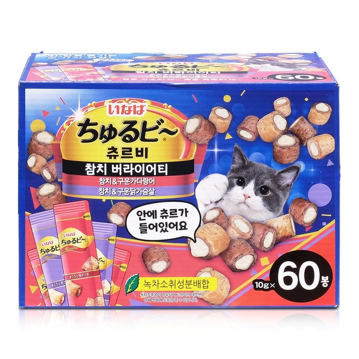 이나바 츄르비 짜먹는 고양이 간식 QSC285