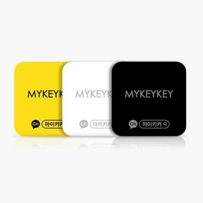 마이키키 터치키 휴대폰 스티커키 아파트 공동현관 디지털도어락 키, 랜덤세트4개입옐로우2화이트1블랙1, 1세트