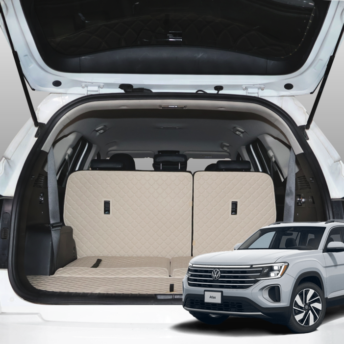 폭스바겐 아틀라스 트렁크매트 25년형 6인승 가솔린 차박매트 등받이, 아틀라스 (7인승)