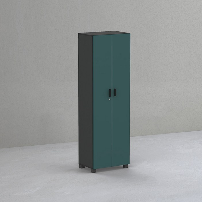 심플즈 600×400 A7 5단 목재 책장 옷장 AP5HC, 매트블랙블랙