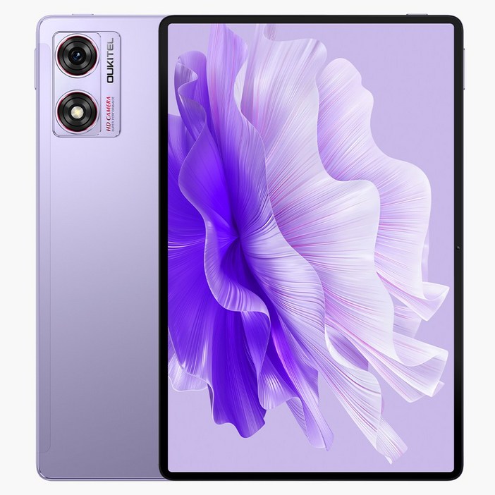OUKITEL OT8 4G 태블릿 11인치 FHD+ 디스플레이 30GB (6GB+24GB확장된) RAM 256GB ROM 8800mAh 안드로이드 13 태블릿, 02 For Brazil, 자색