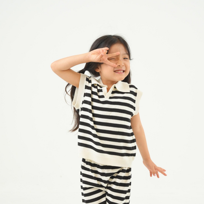 유아동 스트라이프 니트