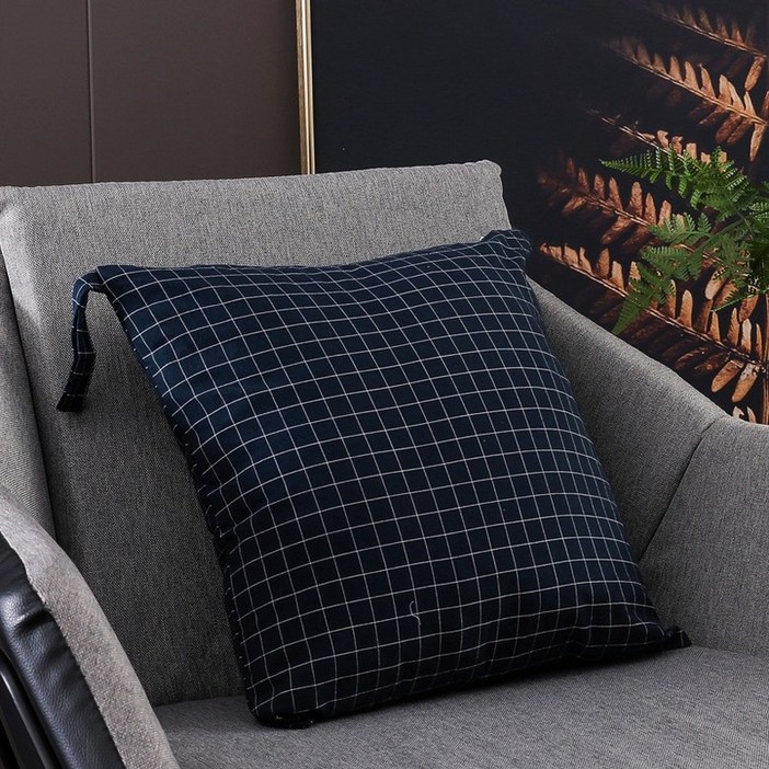 패딩담요 겨울 휴대용 무릎담요 먼지없는 구스다운 다운필 양면 이불 차박 똑딱이 아웃도어