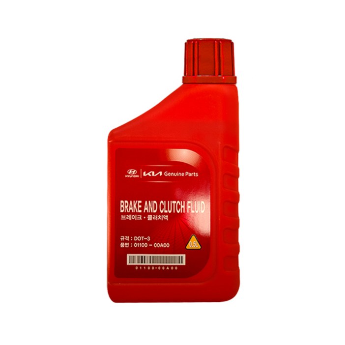 현대모비스 순정 클러치 브레이크오일 0.5L DOT3 0110000A00