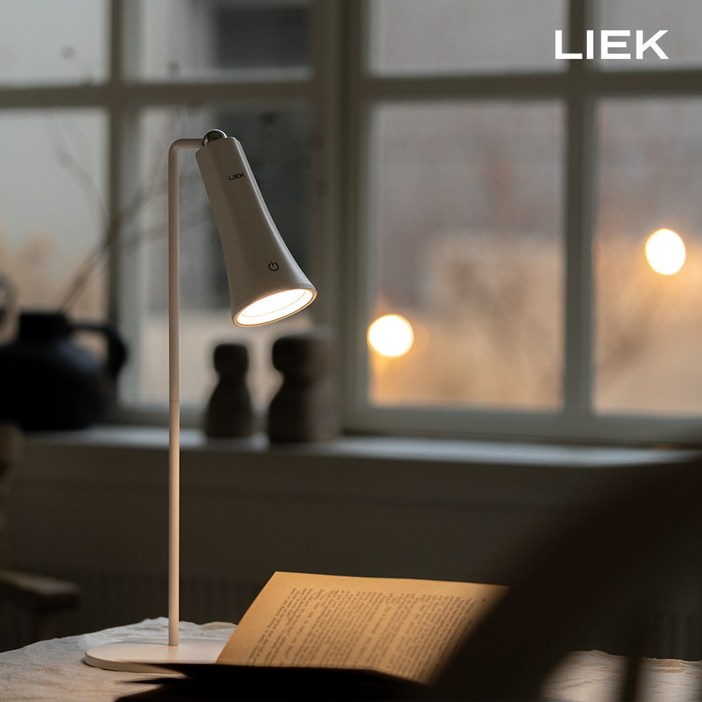4in1 리에크 멀티라이트 스탠드 집게 북라이트 독서등 휴대용 LED 공부등 무드등
