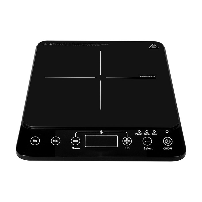 독일브랜드 사각 인덕션 2000W 고출력 터치형 간편조작 세라믹글라스 용기감지 전기레인지, 일반형, 사각 인덕션